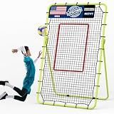 CHAOBING 7x4 FT Volleyball Rebounder Net, 5-Angle Training Net