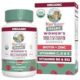 MARYRUTH'S Organic Multivitamin Gummies for Women, Hair & Skin Health, 60ct