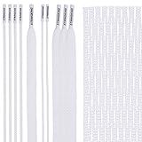 StringKing Type 2s Semi-Soft Lacrosse Mesh Kit with Mesh and Strings (White)
