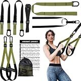 Home Resistance Training Kit with Adjustable Suspension Straps for Workouts