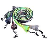 SF Fishing Casting Rod Socks Braided Mesh Rod Sleeve Cover Protector Pole Gloves Six Colors 6PCS Fit Casting Rod 6-1/2FT to 7-1/2FT
