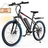VARUN Electric Bike - Ebikes for Adults 350W (Peak 500W) 20MPH Commuter Ebike with 36V Removable Battery, 24'' Electric Mountain Bike with Front Fork Suspension and Dual Disc Brakes