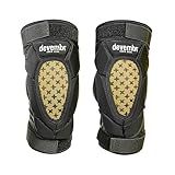 devembr Knee Pads Snowboarding for Women, Men - Impact Absorption Cushion Protection, Cold Resistance for Skate Ski - L