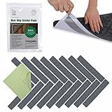 Ledgebay Rug Pad Grippers for Area Rugs Pack of 17 Reusable, No Skid, Washable, Anti-Slip Pads, Rug Gripper for Hardwood Floors and Tile with Double-Sided, Self Adhesive Rug Tape to Keep Rugs Flat