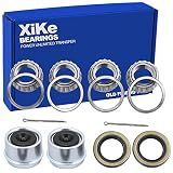XiKe 2000-2200 Lbs Axles Trailer Bearings Kit L44649 L44610, 2 Sets