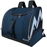 OutdoorMaster Boot Bag POLAR BEAR - 50L Ski Boots and Snowboard Boots Bag, Excellent for Travel with Waterproof Exterior & Bottom - for Men, Women and Youth - Dark Blue