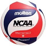 Molten FLISTATEC Volleyball - Official NCAA Men's Volleyball, Red/White/Blue