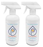 Purefypro Sports Equipment Disinfectant Spray (16oz, 2pk) Kills 99.9999% MRSA, HIV, Athlete Foot Fungus, Virus, Fungi. No Residue. Great For Sports Pads, Yoga Mats, Shoes, Boxing Gloves, Gym Equipment