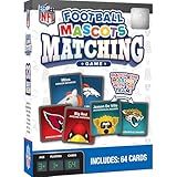 MasterPieces Sports Games - NFL Mascots Matching Game - Game for Kids and Family - Laugh and Learn