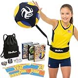 VbStar Volleyball Training Equipment Aid - Practice Your Serving, Setting & Spiking with Ease, Great Solo Serve & Spike Trainer for Beginners & Pro, Perfect Volleyball Gift