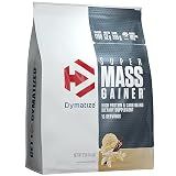 Dymatize Super Mass Gainer Protein Powder, Gourmet Vanilla, 52g Protein, 1g Creatine, 1280 Calories, 10.7g BCAAs, 245g Carbs, Contains Whey Protein, Isolate, and Casein (16 Servings)