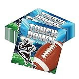 Rakuto Football Napkins Party Decorations, 50PCS Disposable Touch Down Paper Napkins Tableware Decoration, Ball Sports Themed Decor for Birthday Team