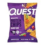 Quest Nutrition Loaded Taco Tortilla Style Protein Chips, 12 Count