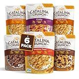 Catalina Crunch Protein Cereal | Sugar Free Breakfast Cereal with 11g of Protein | Gluten Free, Keto Friendly | Variety Pack 6 Flavors (Pack of 6) - Packaging May Vary