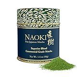 Naoki Matcha Superior Ceremonial Blend – Authentic Japanese First Harvest Ceremonial Grade Matcha Green Tea Powder from Uji, Kyoto (40g / 1.4oz)