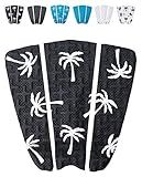 Ho Stevie! Premium Surfboard Traction Pad - Foot Won't Slip - 3 Piece, Full Size, Maximum Grip, Strongest 3M Adhesive