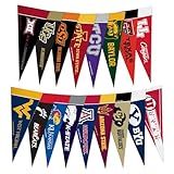 Rico Industries NCAA Big Twelve Complete 4" x 9" Felt Mini Pennant League Set (Includes All Teams)