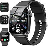 Smart Watch for Men Women(Answer/Make Calls), 2026 New 1.85" HD Smartwatch, Fitness Tracker with 110+ Sport Modes, IP68 Waterproof, Heart Rate/Sleep/Step Monitor, Activity Tracker for Android iOS