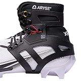 ARYSE XFAST - Cleat Ankle Brace & Stabilizer - Superior Ankle Support for Men and Women. Football, Soccer, Lacrosse, Rugby & More - (X-Large, Black, Single)