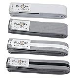 FLUORY BJJ Belt for Kids, Brazilian Jiu Jitsu Belts Made of 100% cotton