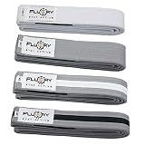 FLUORY BJJ Belt for Kids, Brazilian Jiu Jitsu Belts Made of 100% cotton