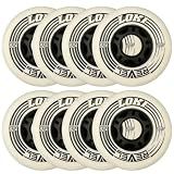 Alkali Hilo 4-76MM/4-80MM Outdoor Inline Roller Hockey Wheels Revel Cele 8 Pack - 82A