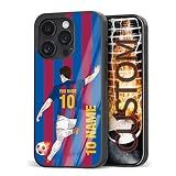 Custom Phone CaseSoccer Club Team Jersey Design for iPhone 7 8 11 12 13 14 15 16 17 Pro Max Plus Mini Xr XSE for Samsung Galaxy A03 A13 A16 A17 A53 A56 S21 S22 S23 S24 S25 S26 Plus Ultra (Baclona)