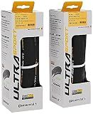Continental Ultra Sport III - Road Bike Tire | Versatile Road Tire with Modern Tread Design - E25 Ebike Rated - PureGrip, 2 Pack (Black) (700x25)