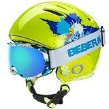 BeBeFun Toddler Ski Snowboarding Helmet with Goggles Small Size Age 2-6Y