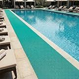 LITA Drainage Non Slip Flooring Mats Swimming Pool Bathroom Mat Anti-Fatigue PVC Mat Heavy Duty Commercial Anti Slip Floor Mats for Outdoor Balcony Garage Restaurant Sauna SPA (Green, 3FTX5FT)