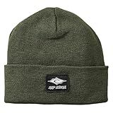 RIP CURL Mens Classic Surf Beanie Hat, olive green, One Size