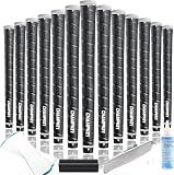 CHAMPKEY WRAP-Y Rubber Golf Grips 13 Pack Come with All Repair Kits - High Feedback and Traction Golf Club Grips(Midsize, Black)