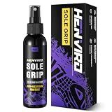 Henviro Basketball Shoe Grip Spray - Basketball Accessories, Anti SlipTraction Spray for Shoe Bottom With Sneaker Wipes, Enhances Sneaker, Basketball Shoe bottom grip, 2-in-1 Anti-Slip & Cleaning Kit