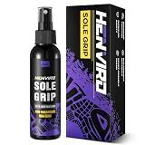 Henviro Basketball Shoe Grip Spray - Basketball Accessories, Anti SlipTraction Spray for Shoe Bottom With Sneaker Wipes, Enhances Sneaker, Basketball Shoe bottom grip, 2-in-1 Anti-Slip & Cleaning Kit