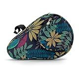 TaktZeit Colorful Table Tennis Racket Cover Ping Pong Paddle Bag Table Tennis Racket Case (Blue)