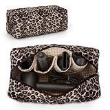 HiTotes Hair Tools Travel Bag Compatible with Dyson Airwrap Cute Floral Travel Case for Shark Flexstyle Hair Tools Organizer