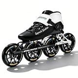 Carbon Fiber Inline Speed Skates for Women & Men, Professional Speed Skates