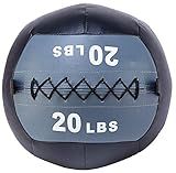 Fitvids Workout Exercise Fitness Weighted Medicine Ball and Wall Ball, 20 Pounds