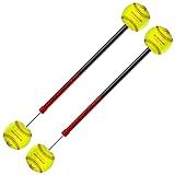 The Rev Pro Softball Arm Path Trainer (9in Ball) - Throwing & Pitching Trainer for Softball, Baseball, Waterpolo and Shoulder Warm-ups (Pack of 2)