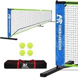 Pickleball Net for Driveway, 22FT Pickle Ball Net, 4 Pickleballs, Carry Bag