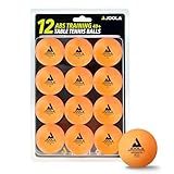 JOOLA Training 3 Star Table Tennis Balls 12, 60, or 120 Pack - 40+mm Regulation Bulk Ping Pong Balls for Competition and Recreational Play - Fun as a Cat Toy - Indoor and Outdoor Compatible
