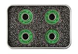 Yellow Jacket Premium Scooter Bearings, Kick Scooter, 608, ABEC 9, Jungle Green (Pack of 4)