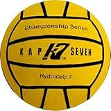 KAP K7 SEVEN KAP7 Yellow Hydrogrip Water Polo Ball - Size 2