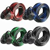 knitsoquo Fishing Rod Sleeve for Poles: Fishing Pole Sleeves Rod Socks and Covers for Rods Fishing Rod Protector Sleeve - Fishing Pole Protection Covers (4-Pack)