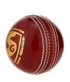 SG Cricket Shield 20 Premium Leather Ball | Red | Adult | Leather | Waterproof | Solid Grade 2 Core | Machine Stitched | Ideal for Club & School Matches | Pack of 1
