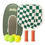 Dinkly Pickleball Paddles Set of 2, USAPA Approved Pickleball Rackets
