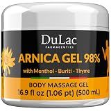 Dulac - Arnica Body Massage Gel, with Arnica Montana, 16.9 Fl Oz