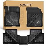 LASFIT Floor Mats for Ford Bronco Sport 2026 2025 2024 2023 2022 2021 Carpet Floor All Weather Protector Custom Fit TPE Car Liners, No Sliding, No Curling