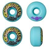 SANTA CRUZ Slime Balls Snot Rockets 95a Duro Skateboard Wheels, Pastel Blue 53mm