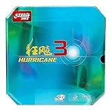 BestParts DHS NEO Hurricane 3 Table Tennis Rubber Sheet Ping Pong Rubber,2.15mm (39°, Black)